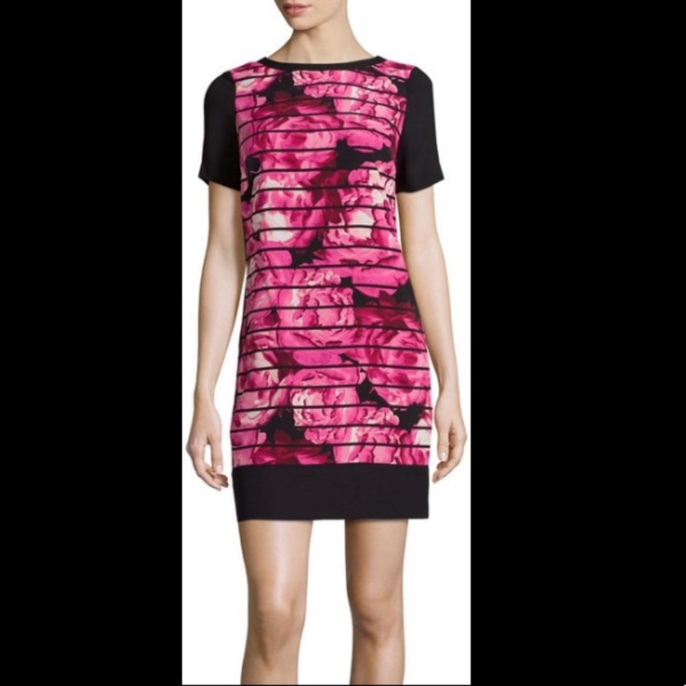 Stripped Floral Dress